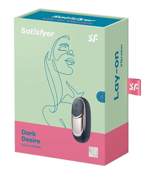 Черный вибромассажер Satisfyer Dark Desire - 9