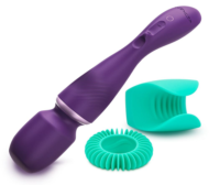 Фиолетовый вибратор-жезл We-Vibe Wand - 1