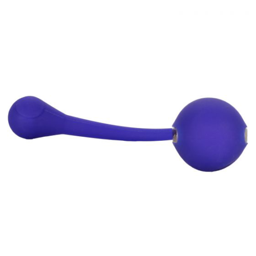 Фиолетовый шарик с электростимуляцией и вибрацией Intimate E-Stimulator Remote Kegel Exerciser - 2