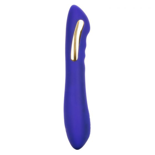 Фиолетовый вибратор с электростимуляцией Intimate E-Stimulator Petite Wand - 18,5 см. - 0