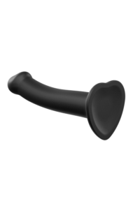 Черный фаллос на присоске Silicone Bendable Dildo S - 17 см. - 7