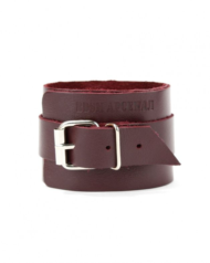 Бордовые наручники Maroon Handcuffs - 6