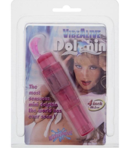 Розовая виброракета VIBE ALIVE DOLPHIN MINI MASSAGER - 1