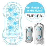 Мастурбатор Tenga FLIP ORB BLUE RUSH - 2