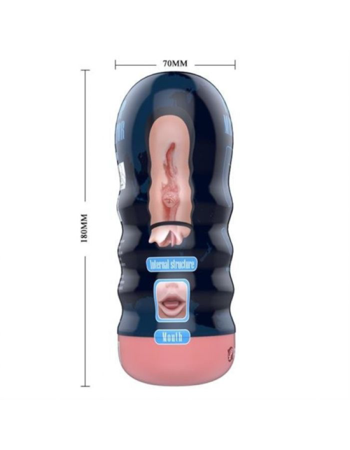 Мастурбатор-ротик Vacuum Cup Masturbator - 1