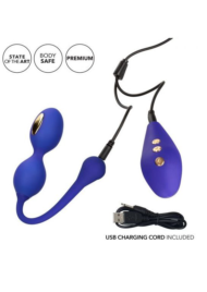 Фиолетовые виброшарики с электростимуляцией Impulse Intimate E-Stimulator Dual Kegel - 3