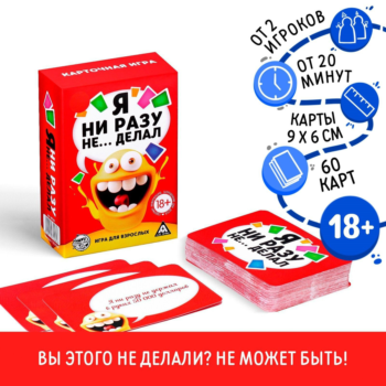 Эротическая игра для взрослых Я никогда не... 