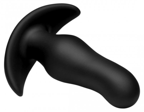 Черная анальная вибропробка Kinetic Thumping 7X Prostate Anal Plug - 13,3 см. - 1