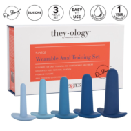 Набор из 5 анальных расширителей They-ology 5-Piece Wearable Anal Training Set - 2