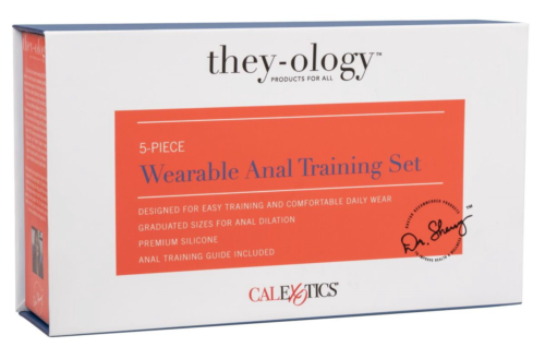 Набор из 5 анальных расширителей They-ology 5-Piece Wearable Anal Training Set - 3