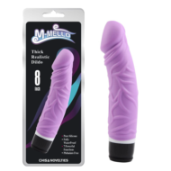 Фиолетовый вибратор-реалистик Thick Realistic Dildo - 19,5 см. - 1