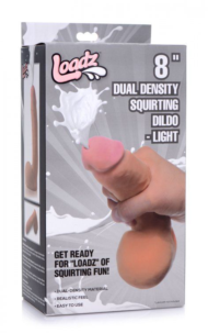 Телесный фаллоимитатор Squirting Dildo - 21,6 см. - 3