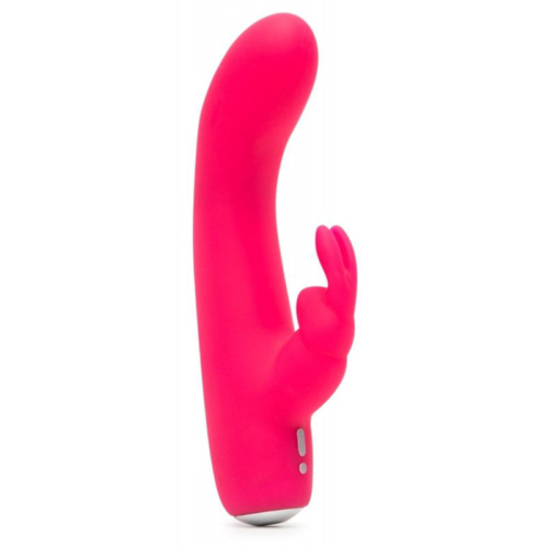 Розовый вибратор-кролик Rechargeable Mini Rabbit Vibrator - 15,2 см. - 0