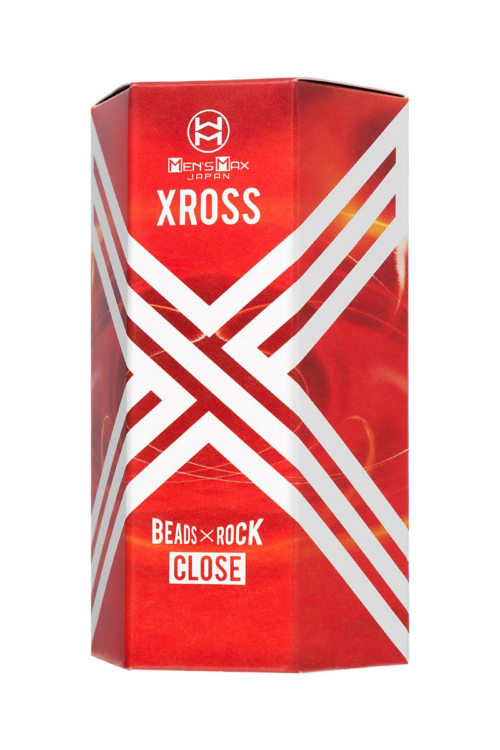 Прозрачный мастурбатор MensMax Xross Beads х Rock Close - 6