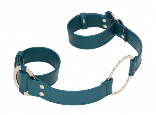 Зеленая фиксация на руки Handcuff With Connector - 2