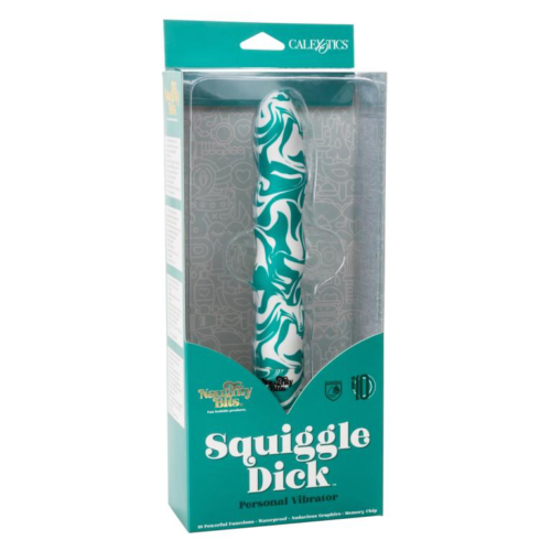 Волнообразный вибратор Squiggle Dick - 15,25 см. - 3