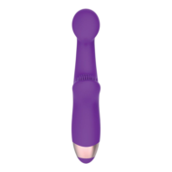 Фиолетовый массажёр для G-точки G-Spot Pleaser - 19 см. - 1