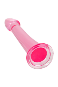 Розовый нереалистичный фаллоимитатор Jelly Dildo XL - 22 см. - 2