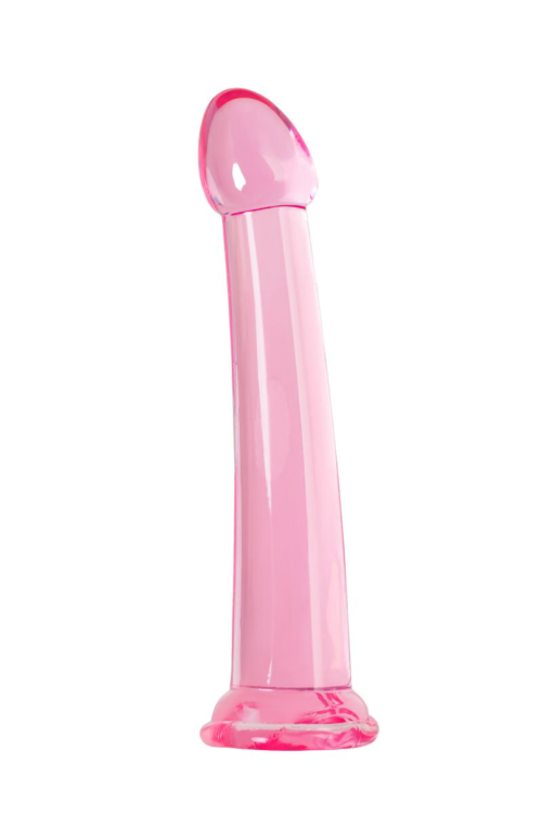 Розовый нереалистичный фаллоимитатор Jelly Dildo XL - 22 см. - 0