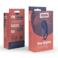 Синее эрекционное кольцо RRRING One Nighter Cock Ring - 3