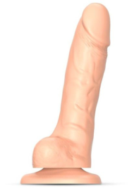 Телесный фаллоимитатор Strap-On-Me Sliding Skin Realistic Dildo size S - 0