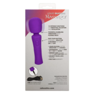 Фиолетовый ванд Stella Liquid Silicone Massager - 17,25 см. - 3