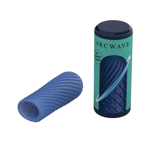Синий двусторонний мастурбатор Arcwave Ghost Pocket Stroker - 0