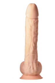 Телесный фаллоимитатор-гигант XXL Dildo - 38 см. - 1