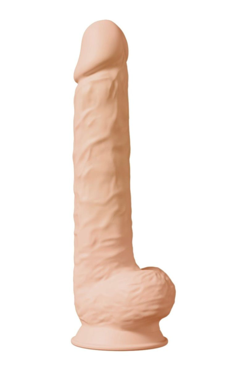 Телесный фаллоимитатор-гигант XXL Dildo - 38 см. - 0