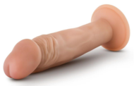 Телесный фаллоимитатор-реалистик 6 Inch Posable Dildo - 16,5 см. - 2