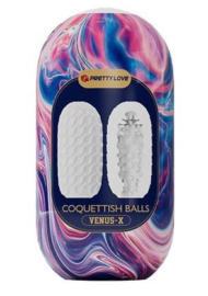 Мастурбатор в форме яйца Coquettish Balls - 0