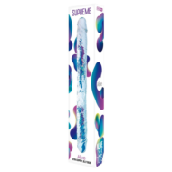 Прозрачный двусторонний фаллоимитатор Supreme Jelly Dildo - 38,5 см. - 1