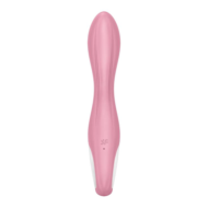 Розовый вибромассажер с функцией расширения Air Pump Vibrator 2 - 20,9 см. - 4