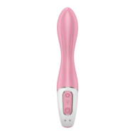 Розовый вибромассажер с функцией расширения Air Pump Vibrator 2 - 20,9 см. - 5