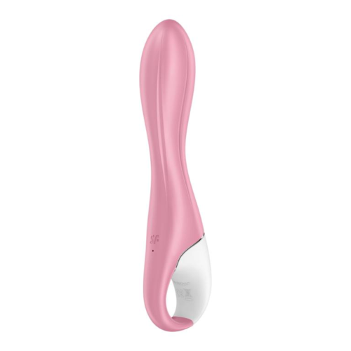 Розовый вибромассажер с функцией расширения Air Pump Vibrator 2 - 20,9 см. - 2