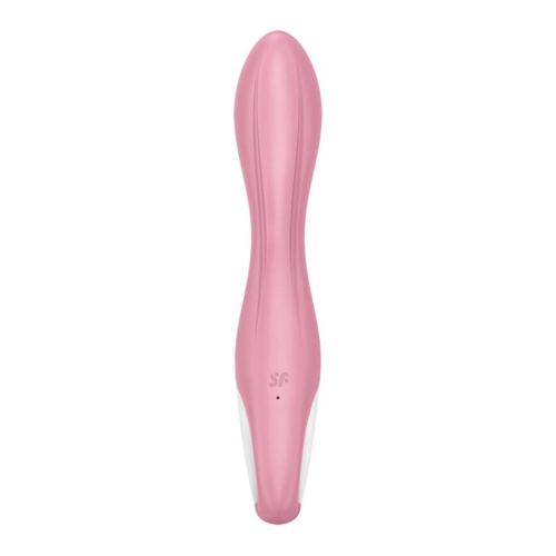 Розовый вибромассажер с функцией расширения Air Pump Vibrator 2 - 20,9 см. - 4