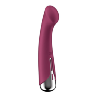 Сливовый вибратор для G-точки Spinning G-Spot 1 - 17 см. - 5