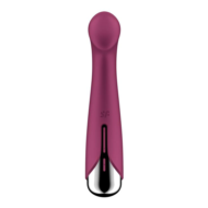 Сливовый вибратор для G-точки Spinning G-Spot 1 - 17 см. - 6