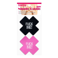 Набор из 2 пар пэстисов Cross Pattern Nipple Pasties - 0