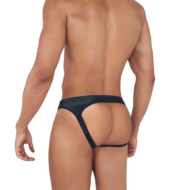 Сексуальные черные трусы-джоки Audacity Jockstrap - 2