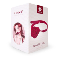 Розовый виброкляп Blazing Rose - 2