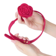 Розовый виброкляп Blazing Rose - 3