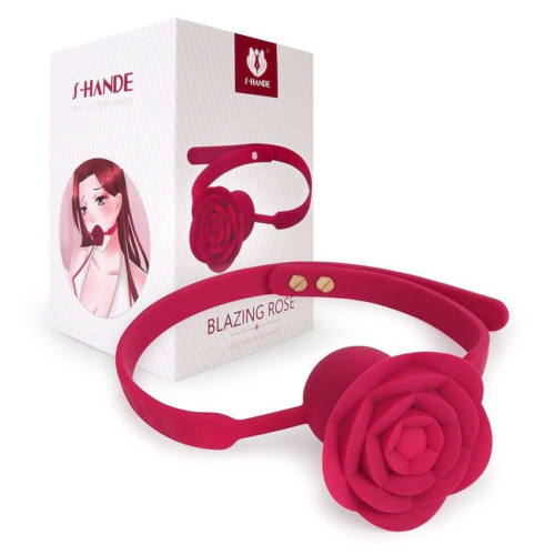 Розовый виброкляп Blazing Rose - 1