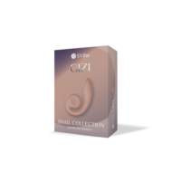 Персиковый вибромассажёр SVibe Gizi - 2