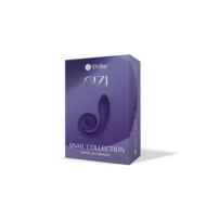 Фиолетовый вибромассажёр SVibe Gizi - 1