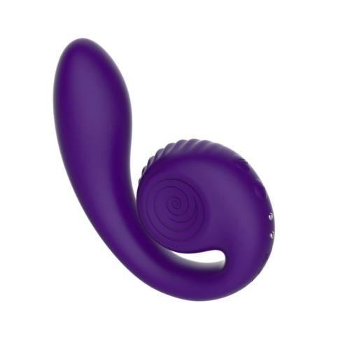 Фиолетовый вибромассажёр SVibe Gizi - 2