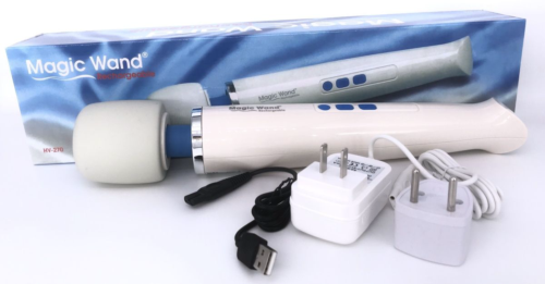 Беспроводной вибромассажер Magic Wand Rechargeable(аналог) - 5