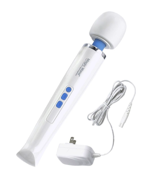 Беспроводной вибромассажер Magic Wand Rechargeable(аналог) - 0