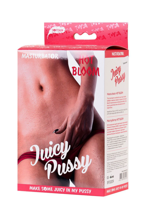 Тугой фигурный мастурбатор-вагина JUICY PUSSY HOT BLOOM - 6