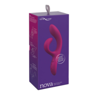 Фиолетовый вибратор-кролик We-Vibe Nova 2 - 20,5 см. - 10